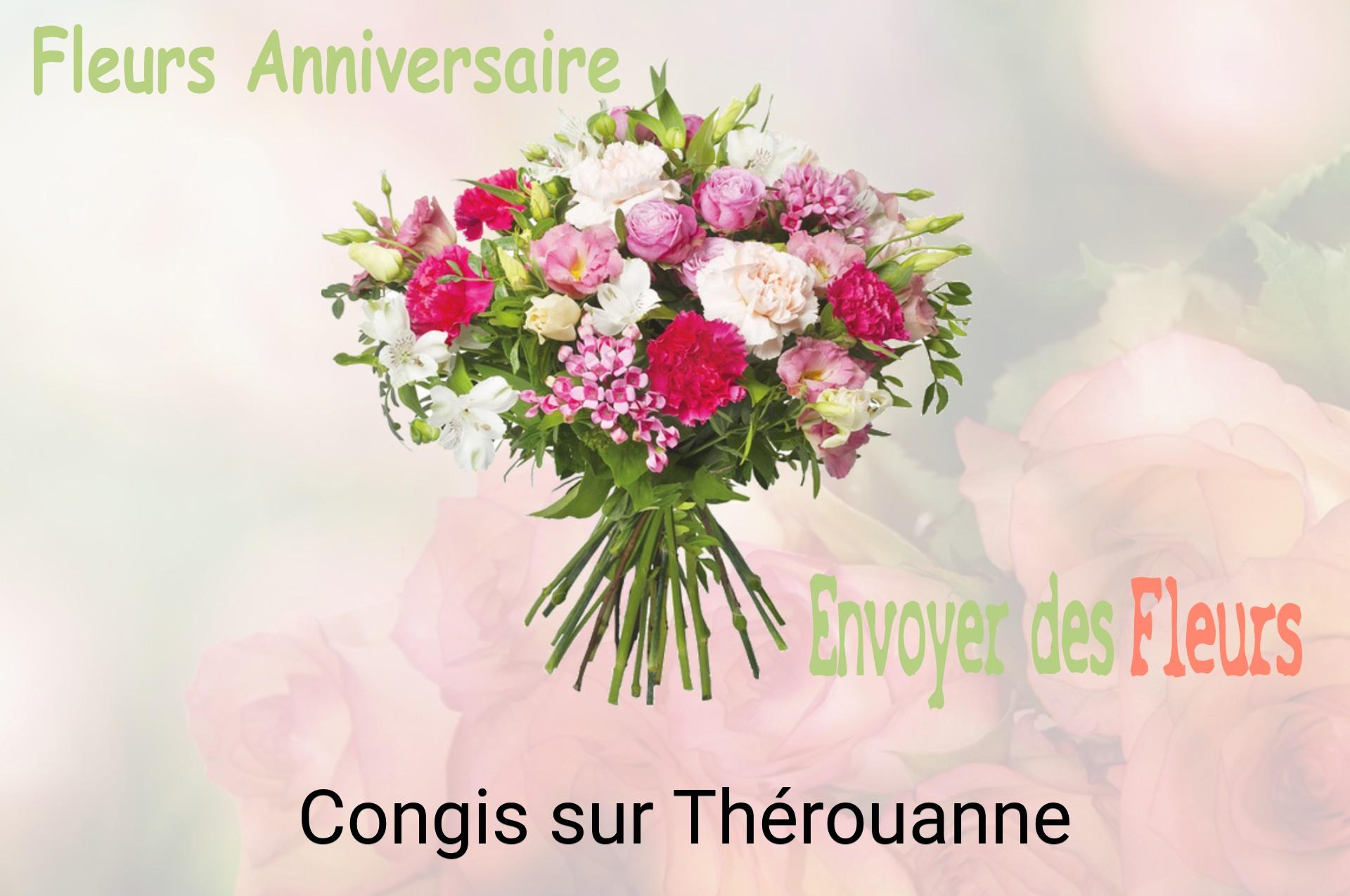 Bouquet de fleurs d’anniversaire livré à Congis-sur-Thérouanne